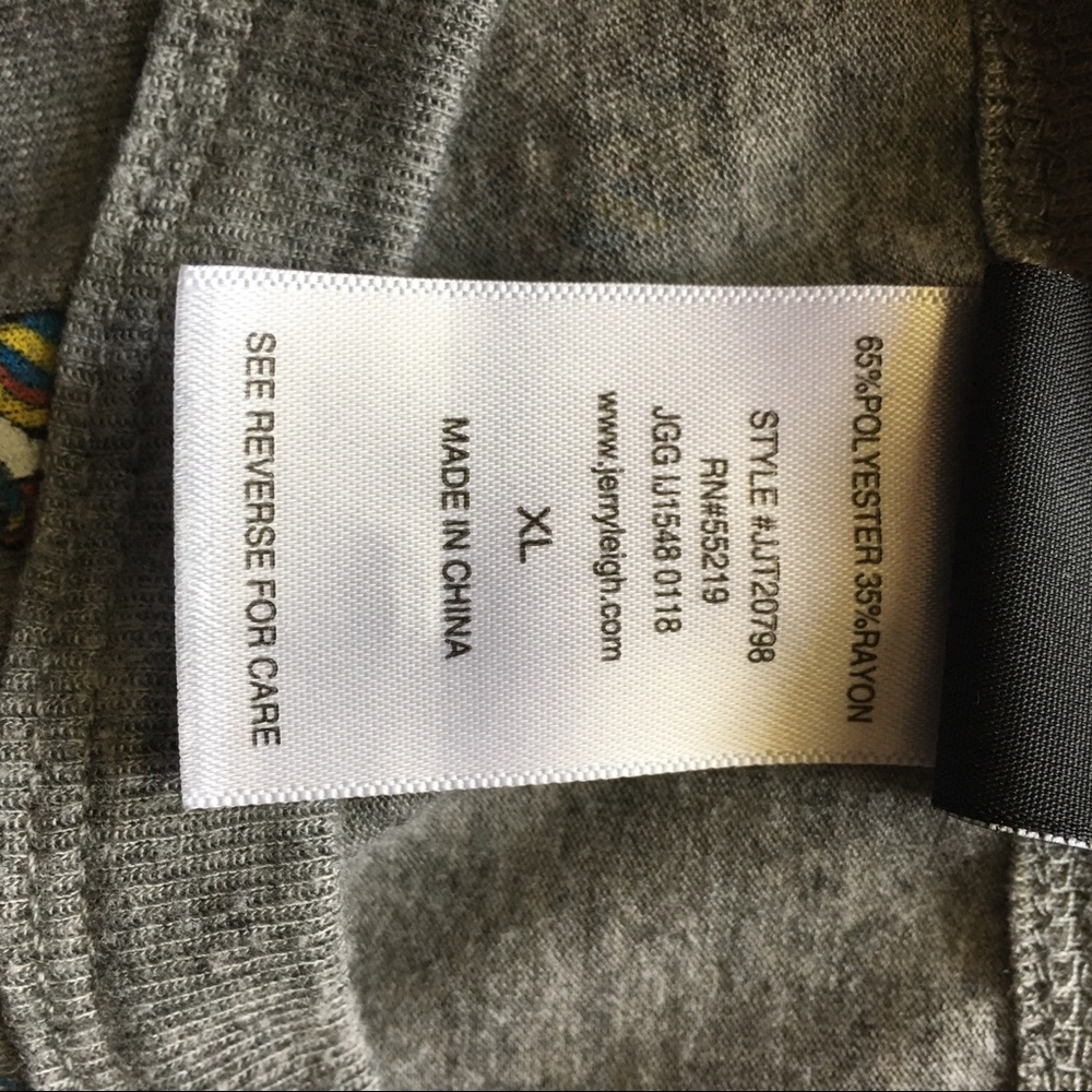 Modern Lux tank gray top with unicorns size XL - Picture 8 of 8
